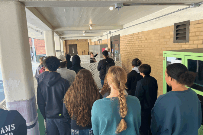 ADVOCAP Hosts Marian University Students for Opportunity Center Tour